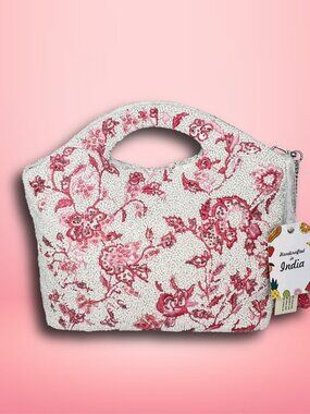 NWT Sol and Mer Beaded Veggie Shoulder Bag Coquette Y2K Purse